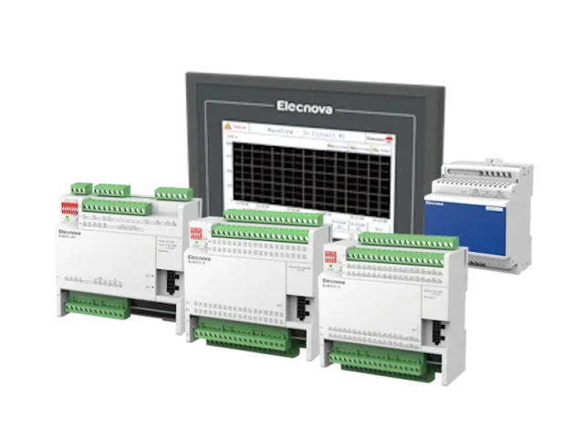 DC Precision Power Distribution Monitoring Unit with 7-inch LCD Touchscreen for Data Center Power Management