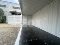 Side Opening Shipping Container 4.0mm Thick Weather-Resistant Steel 31 m3 for Forklift Loading in Energy Storage and Battery Transportation