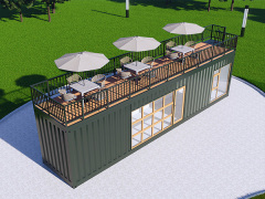 Container Home Corrosion-Resistant Steel Smart Home System Solar Powered Mobile Residence for Coastal Urban Wilderness