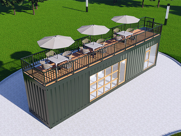 Container Home Corrosion-Resistant Steel Smart Home System Solar Powered Mobile Residence for Coastal Urban Wilderness