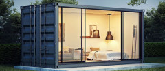 Custom Shipping Containers Durable Steel Modular Storage Solutions for Industrial and Commercial Use