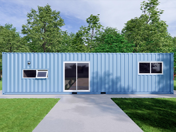 High Cube Container Home 2.7m Height Rock Wool Insulation Residential Commercial Use