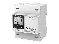 DTS(F) 1946 AC Three-Phase Energy Meter DIN Rail Mounted for EV Charger with RS485 Communication Elecnova Power