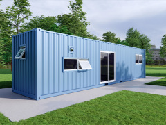 High Cube Container Home 2.7m Height Rock Wool Insulation Residential Commercial Use