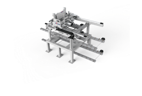 Cell Auto Stacking Station Multi-Robot Collaboration Modular Design for 46-Series Cylindrical Cells