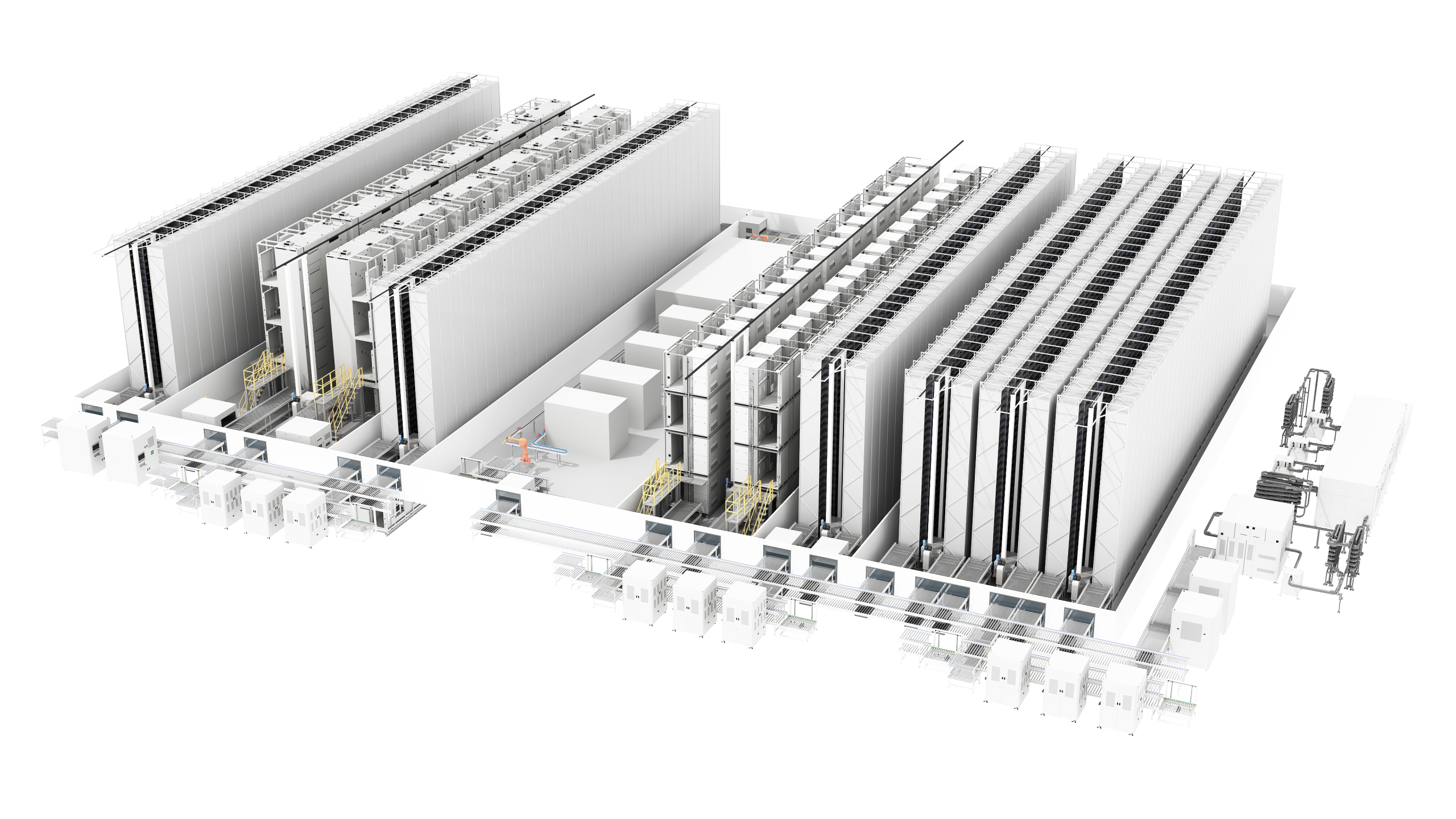 Integrated Production Solution for 46-Series Large Cylindrical Batteries High-Speed High-Precision Laser Welding and RFID Traceability for EV Battery Manufacturing LEAD Intelligent