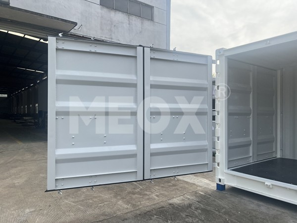 Side Opening Shipping Container 4.0mm Thick Weather-Resistant Steel 31 m3 for Forklift Loading in Energy Storage and Battery Transportation