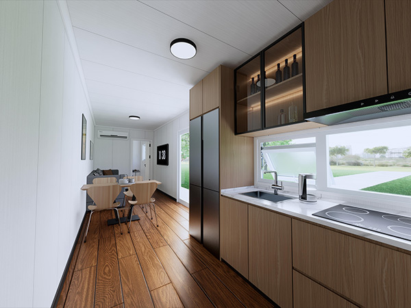 High Cube Container Home 2.7m Height Rock Wool Insulation Residential Commercial Use