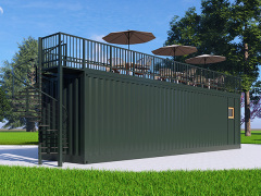 Container Home Corrosion-Resistant Steel Smart Home System Solar Powered Mobile Residence for Coastal Urban Wilderness
