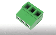 PCB Terminal Block KF128R(H:13.9)-5.00mm Brass Tin Plated Contacts Screw Terminal Blocks for Battery Energy Storage Systems