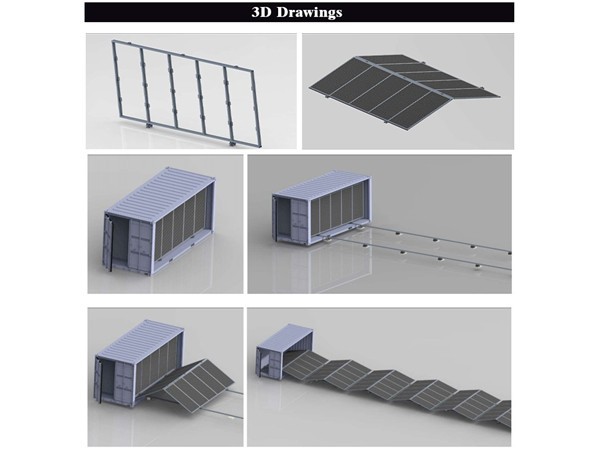 Custom Shipping Containers Insulated Dormitory Mobile Solar Power Storage zn-meox