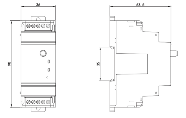 LoRa Communication Gateway RS485 to Wireless Long Distance Transmission Master-Slave Mode Multi-Band Selection SC2