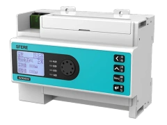 Intelligent Measuring Terminal for Electrical Safety Real-Time Monitoring Data Logging Alarm Notifications Power Quality Analysis Energy Management Remote Access Predictive Maintenance Compliance Standards for Building Power Systems