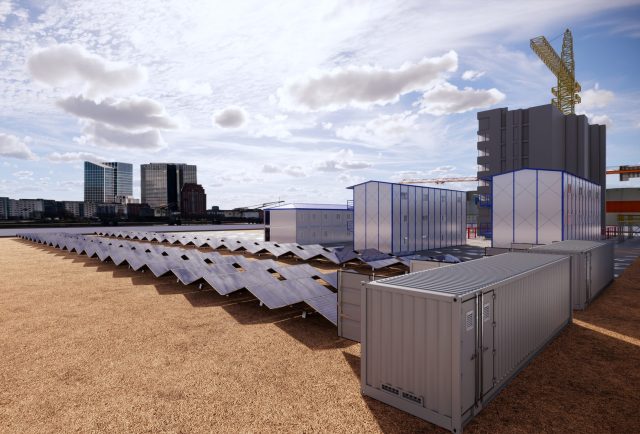 Shipping Container Office 20ft High-Strength Steel Durable Portable Office for Construction Sites MEOX