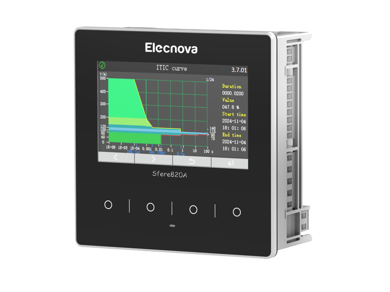 Sfere820A Class A Power Quality Analyzer IEC 61000-4-30 Compliant Energy Metering & Power Monitoring System for Renewable Energy Applications