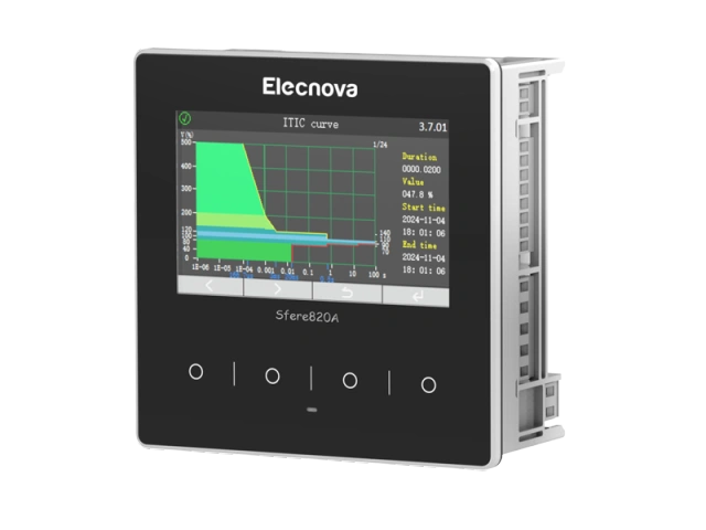 Sfere820A Class A Power Quality Analyzer IEC 61000-4-30 Compliant Energy Metering & Power Monitoring System for Renewable Energy Applications