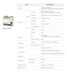DC Precision Power Distribution Monitoring Unit with 7-inch LCD Touchscreen for Data Center Power Management