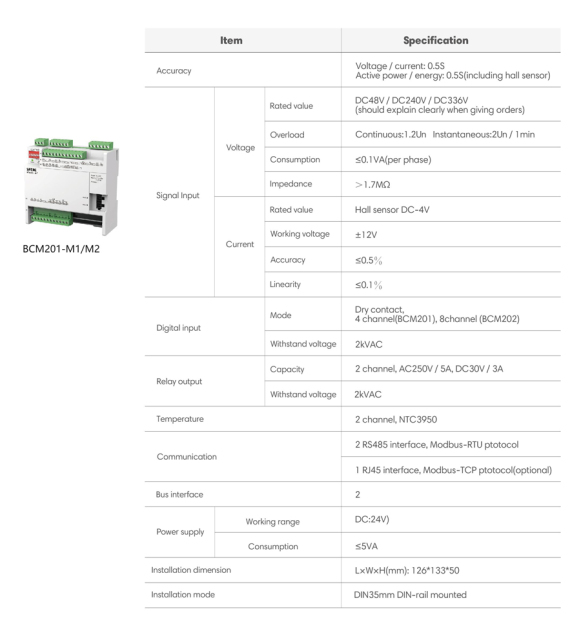 DC Precision Power Distribution Monitoring Unit with 7-inch LCD Touchscreen for Data Center Power Management
