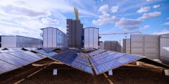 Solar Container for Construction Off-Grid Energy Solution with 100-500 kWh Capacity for Remote Construction Sites and Industrial Projects