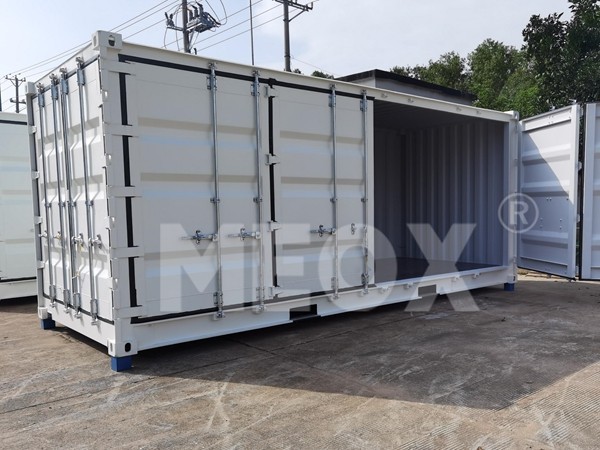 Side Opening Shipping Container 4.0mm Thick Weather-Resistant Steel 31 m3 for Forklift Loading in Energy Storage and Battery Transportation
