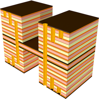 Rigid-Flex PCB 14L High TG FR-4+Flex 1.6±0.16mm 0.10/0.10mm ENIG for Energy Storage and Battery Systems