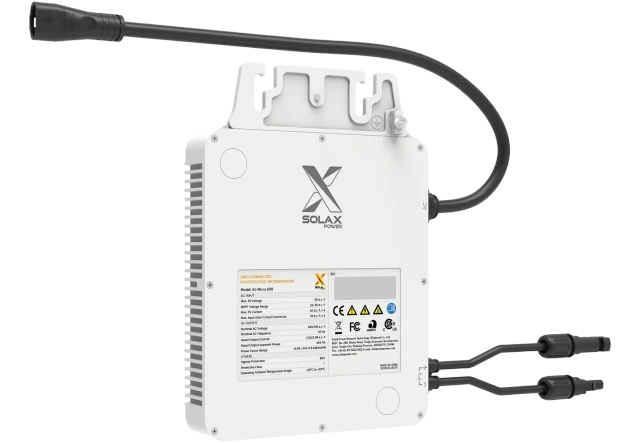 Microinverter 1-in-1 High Efficiency Compact Solar Power Conversion for Small-Scale Installations SolaX Power USA