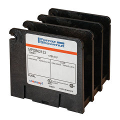 Power Distribution Block 1000V 175A Tin-plated Copper 3-Pole 4 Openings UL 1953 CSA Approved for Solar PV Energy Storage Systems Mersen