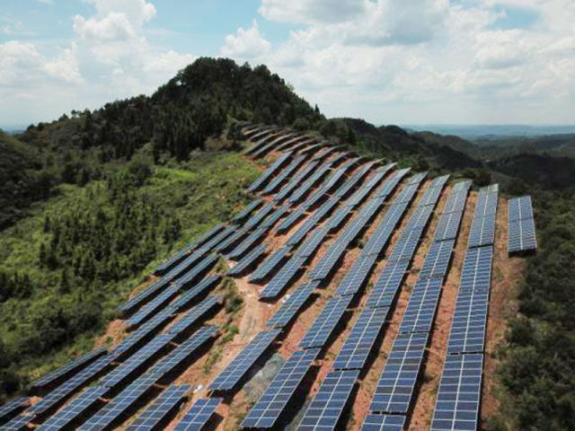 Luxi County Rural Electrification Project Photovoltaic 13MW 12 Million kWh/year Renewable Energy Solution for Rural Electrification