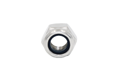 Hexagonal Nylon Locking Nuts Anti-Loosening M6-M16 304 Stainless Steel For Battery Systems ISO 7040-1997