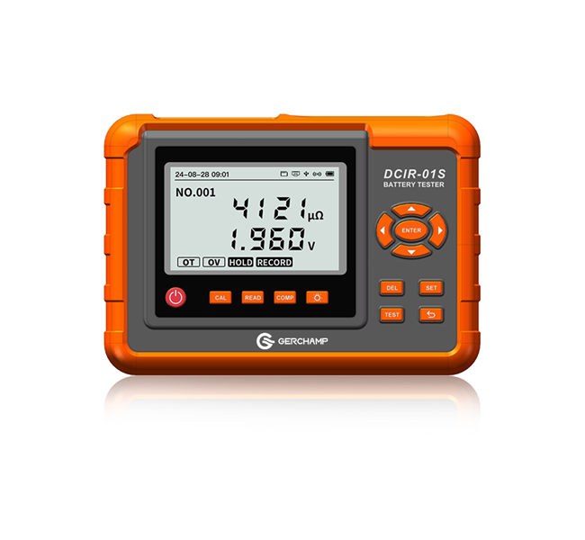 DCIR-01S Battery Tester Internal Resistance & Voltage Analyzer for Lead-Acid, NiCd, NiZn, Li-ion Batteries Maintenance & Testing