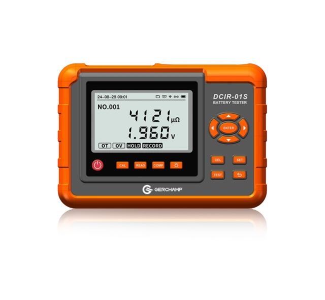 DCIR-01S Battery Tester Internal Resistance & Voltage Analyzer for Lead-Acid, NiCd, NiZn, Li-ion Batteries Maintenance & Testing