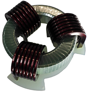 Vertical Winding Common Choke Ring Core - High Current Inductance for Energy Storage & Power Systems