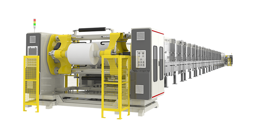 Single-layer Coating Machine High-Precision Gap Coating for Power & Digital Batteries YHWINS