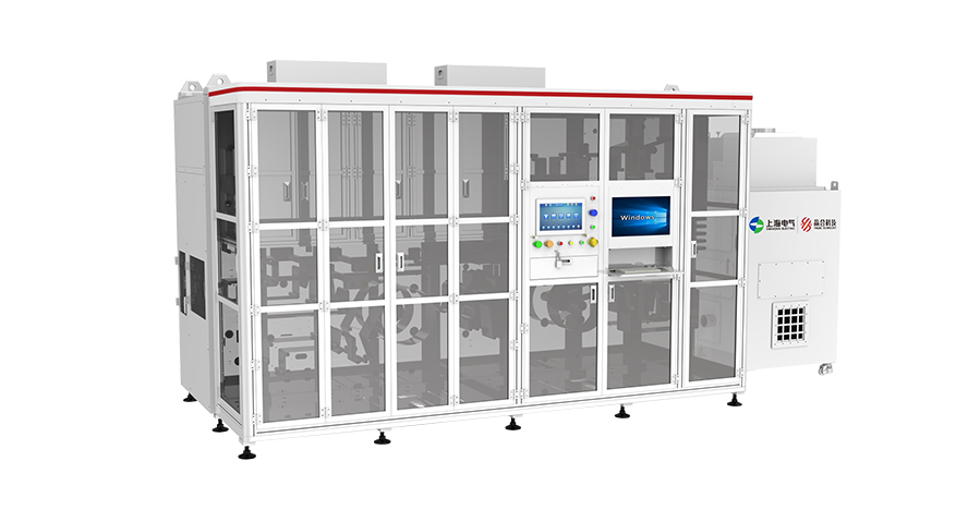 Laser Scribing/Perforating Machine Dual Laser ±0.1mm Accuracy for Lithium Battery Electrode Etching YHCC200A