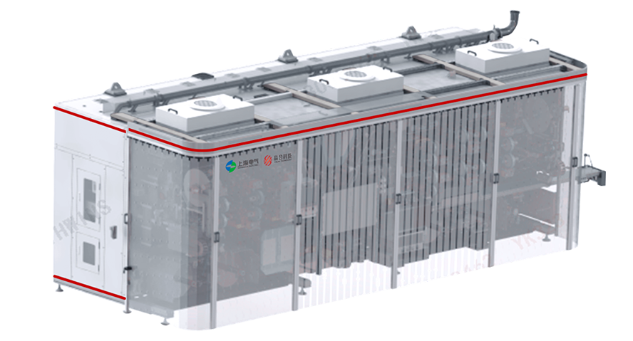 3C Electrode-Making Integrated Machine Fully Automated Winding Equipment for Prismatic Lithium-Ion Batteries with CCD Detection and Closed-Loop Control