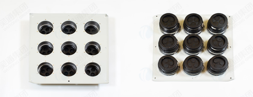 Feeder Window Sealing Panel Dustproof Fireproof Cable Entry Sealing Solution for Optical Cables and Power Cables