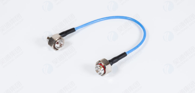 Semi Flexible/Semi-rigid Cable Components Excellent Electrical Performance Reliable Connection Antenna RRU Connection Applications