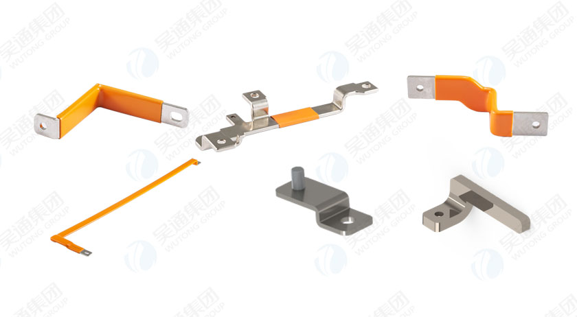 Hard Copper Bar with Heat Shrink Insulation for Compact Battery Pack Conductor Applications