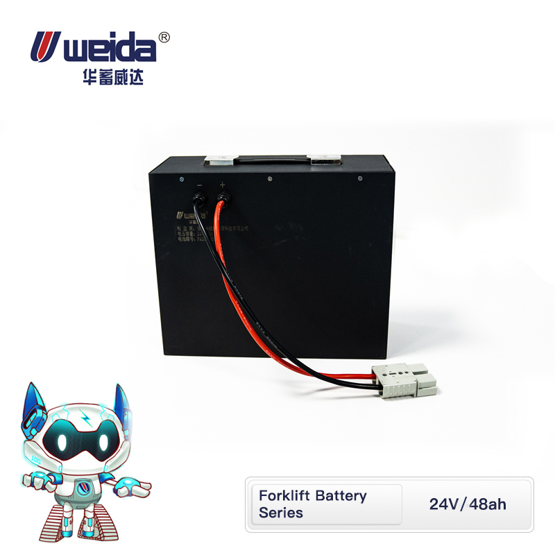 24V Lead To Lithium UPS Series Battery High Temperature Resistant Greater Vibration Resistance Energy Storage System LiFePO4 48Ah±5% 24V