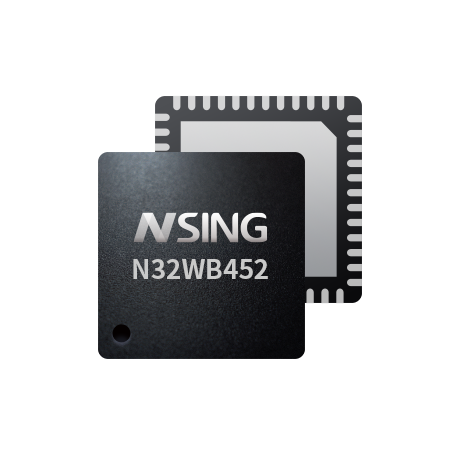 N32WB452 Dual-Core Bluetooth BLE 5.0 MCU for Wireless Connectivity Applications