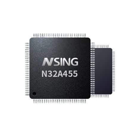 N32A455 ARM Cortex-M4F Microcontroller 144MHz High-Performance Embedded Analog & Communication Interfaces Automotive Grade