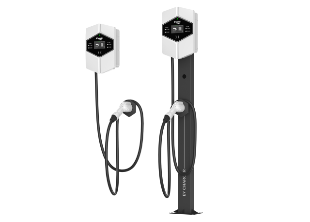 7KW AC Charging Post Smart and Safe EV Charging Station for Home and Commercial Use