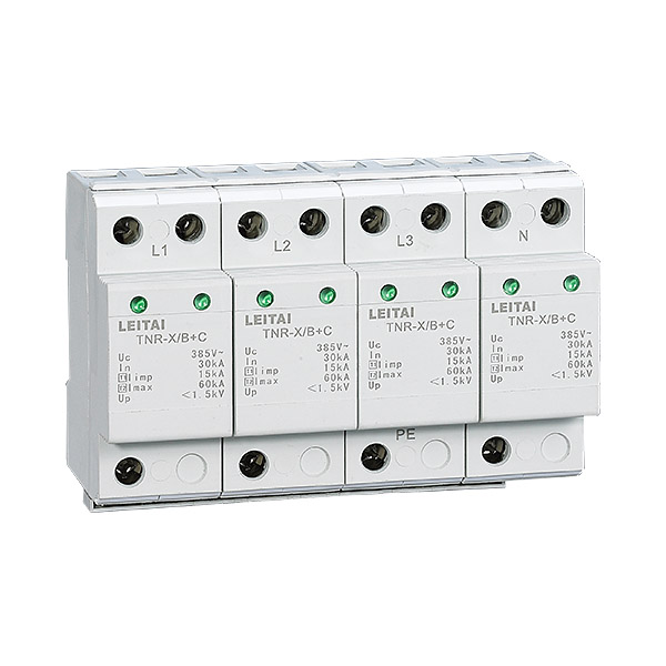 TNR-X/B+C Surge Protective Device High Quality Modular Design Fast Response Time Remote Monitoring Alarm for Power Systems