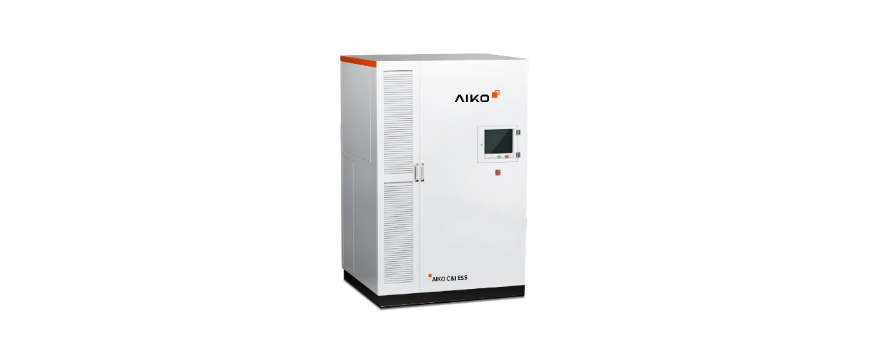 AIKO Commercial Energy Storage System Liquid Cooling 89% Efficiency 99.05% PCS Peak Shaving Demand Response Backup Power Supply