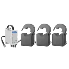 Current Transformer Set 3-Phase 200A Split Core 0.5 Accuracy Class for Energy Meter EM271 ET272 Cable Mounting