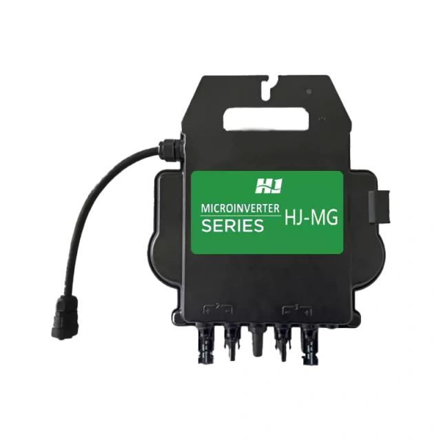1Kw Single-phase Micro Inverter High Efficiency 96% with Dual MPPT Channels Balcony Solar PV Systems HJ-ESS