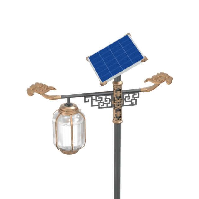 Solar Street Light 120W 5400lm 3.2V 90Ah Outdoor Lighting for Streets Parks Gardens BCT-OLBL1.0