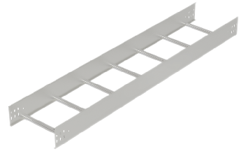 Steel Cable Tray Series Hot-Dip Galvanized Corrosion Resistant Ladder Tray for Power Cables in Industrial and Data Centers