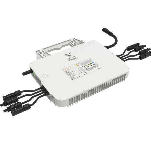 X1 Micro 4-in-1 4 MPPT Trackers High Power Output Solar Microinverter with AFCI & Wi-Fi 4G Monitoring SolaX Compatible