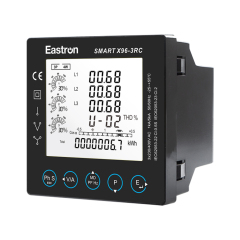 Smart X96-3RC Rogowski Coils Connected Three Phase Multi-function Panel Meters for Electricity Distribution Monitoring and Energy Management EA Strong